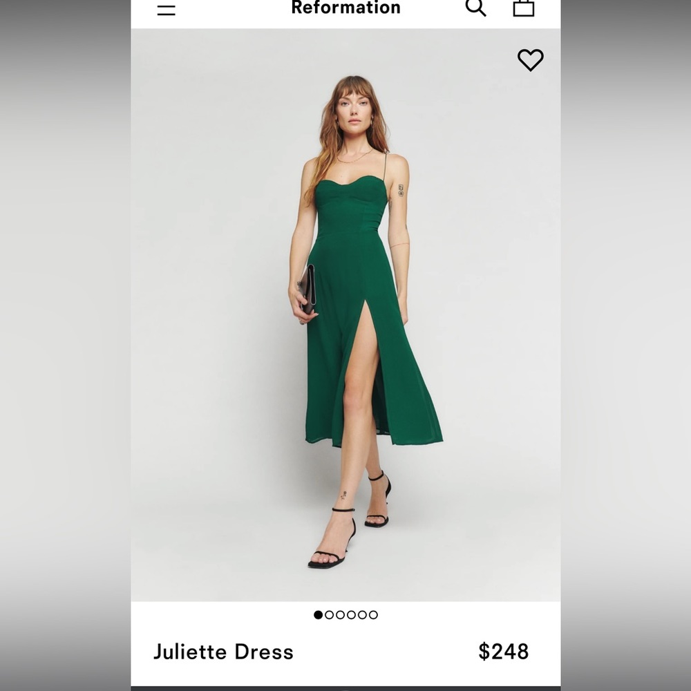 Reformation Juliette Dress- size 6
